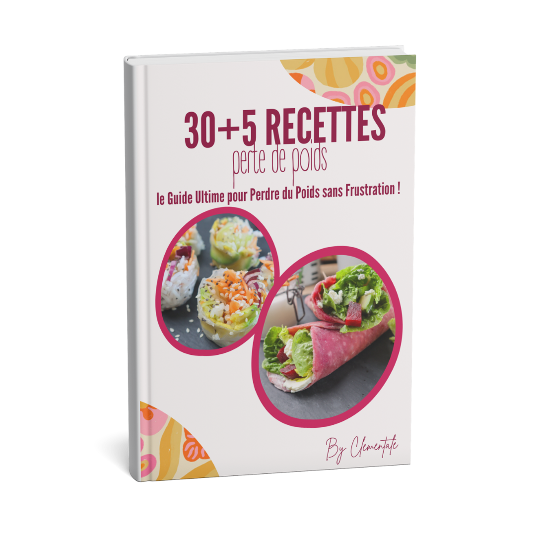 E-Book : 30+5 Recettes : le Guide Ultime pour Perdre du Poids sans Frustration !