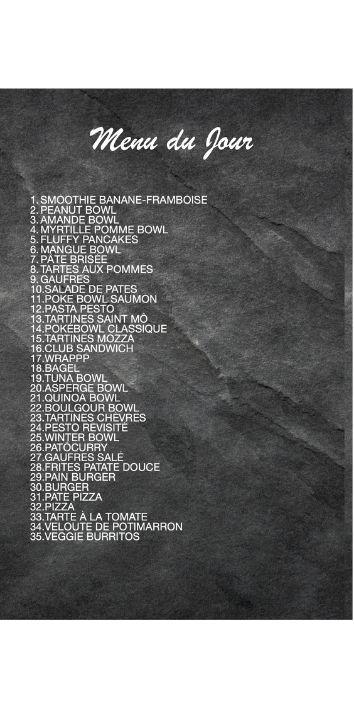 35 Recettes perte de poids simple et efficace
